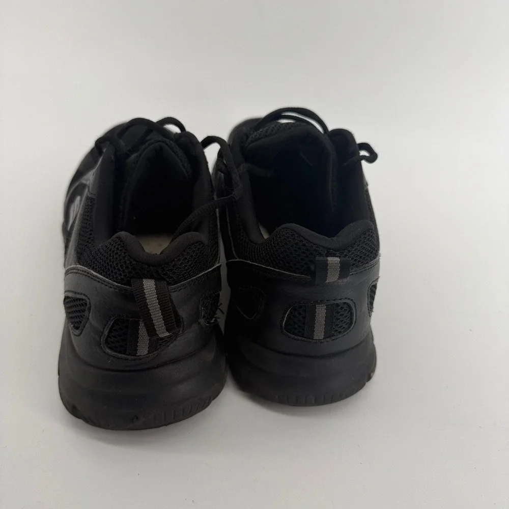 Skechers Lite-Weight Mens Black Athletic Training Walking Shoes 58848WR Size 10